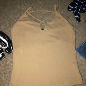 Tan tank top